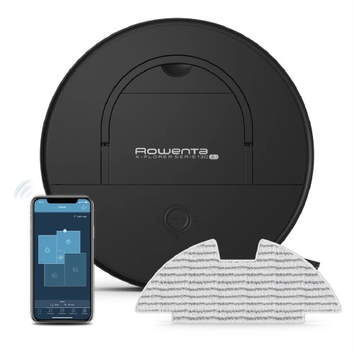 ROBOTIC VACUUM CLEANER  RR9075WH X-PLORER BLACK ΣΚΟΥΠΙΣΜΑ& ΣΦΟΥΓΓΑΡΙΣΜΑ ANIMAL